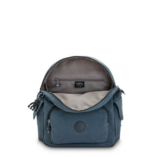 Sacs À Dos Kipling City Pack Small Bleu Marine Grise | FR 1708YX
